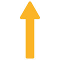 Identity Group Straight Arrow, Yellow, 15", 8609XY 8609XY